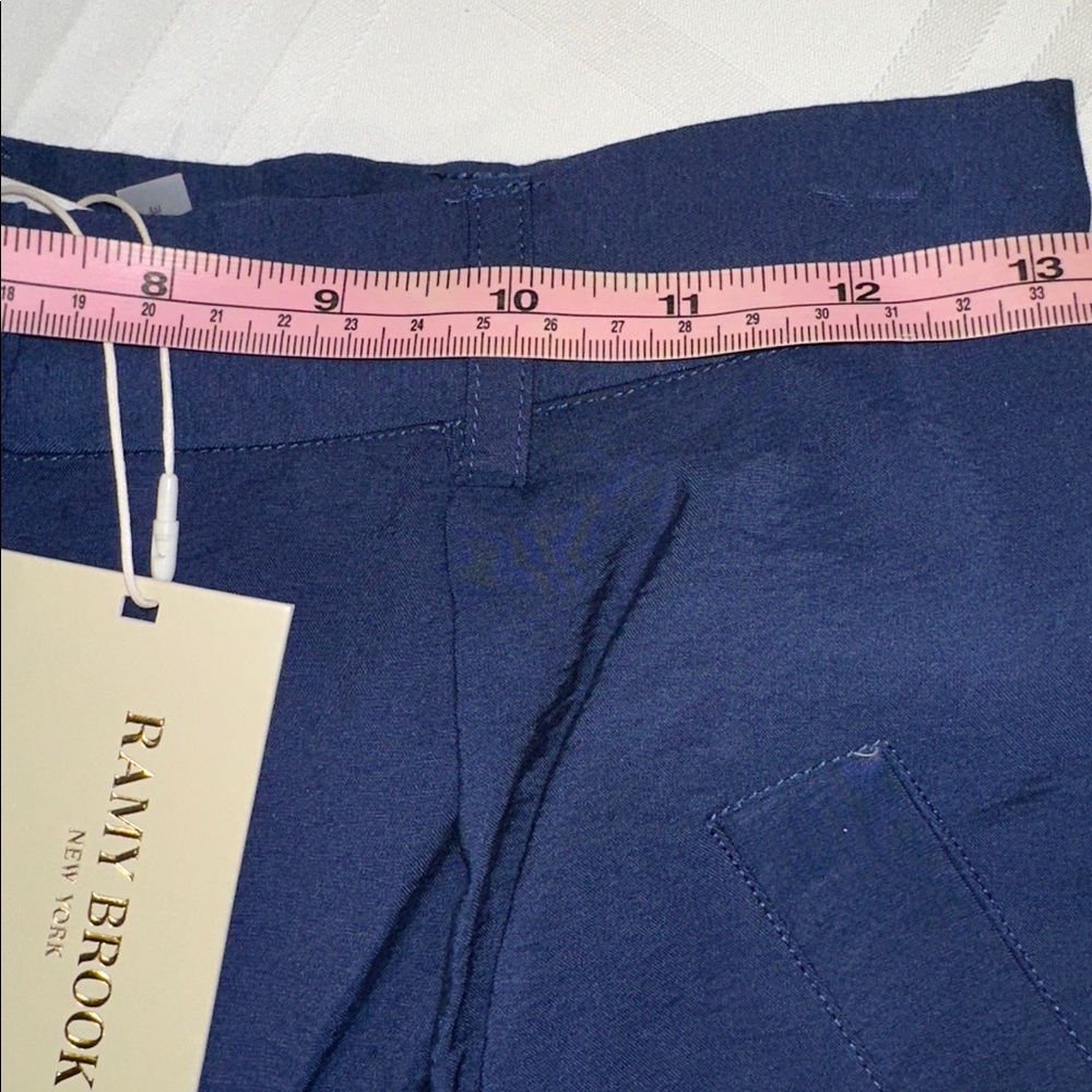 NWT Ramy Brook Emil SNavy Cargo Wide-Leg Pant Sz 4 Cosette Vest Top Sz Small - Picture 5 of 14